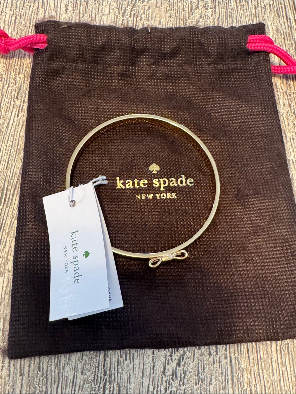 Kate Spade Gold Box Bangle - Picture 4 of 6